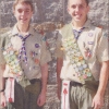 Robot presents Eagle Scout rank